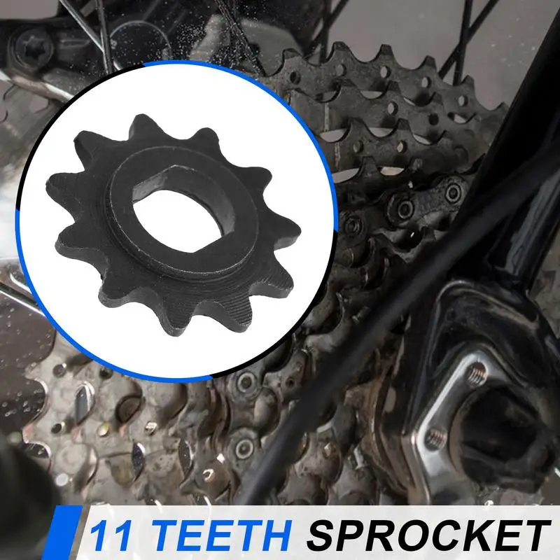 11 Teeth Sprocket 11T Tooth Motor Front Drive 25H Chain Sprocket H Holes 11 Teeth Steel Cycle 11t Sprocket For Kids Electric