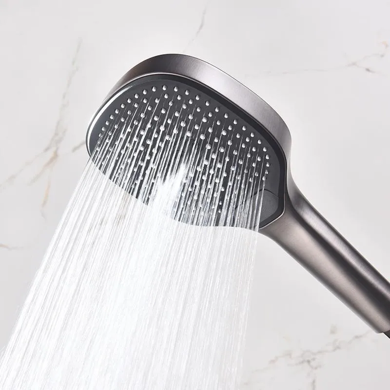 

Ручная душевая лейка для отелей и дома, однорежимная, серая, для ванной комнаты
