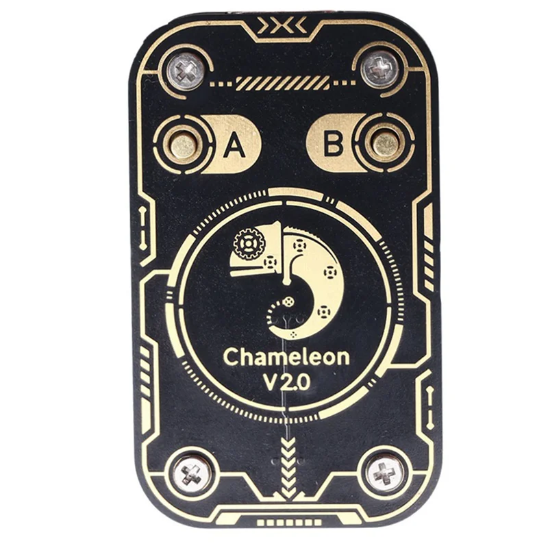 ABKN-Chameleon Ultra V2.0 RFID Smart Chip Reader Smart Card Emulator+UID Keychain 125Khz 13.56Mhz Card Decode NFC Duplicator