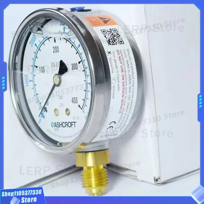Very good quality For 1279 Duragauge Pressure Gauge Stainless Steel 0.5% Accuracy 15-30,000 psi Multi-Mount Design Patented