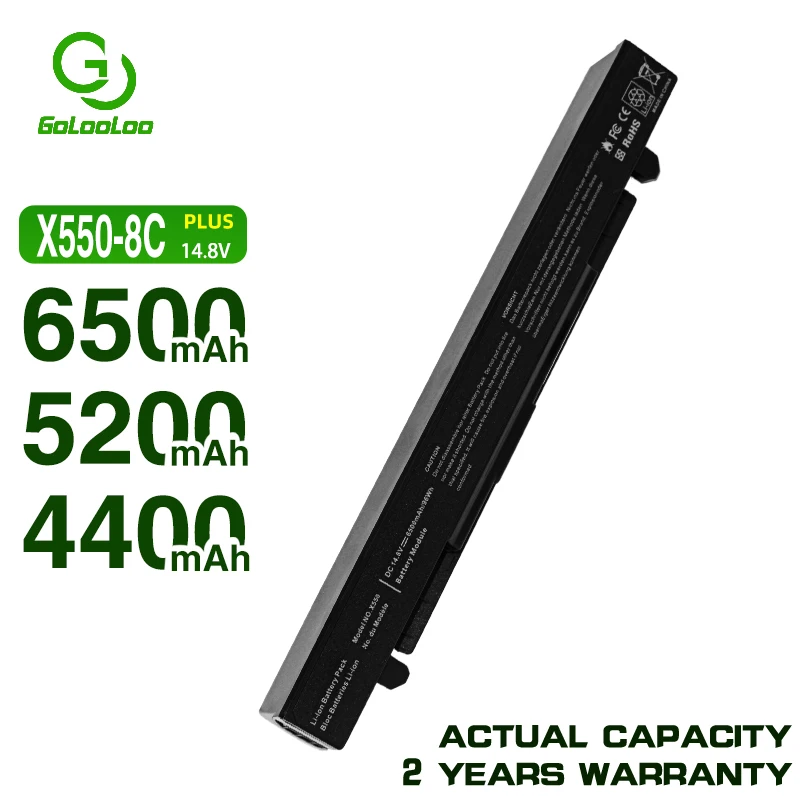 

Golooloo 8 Cells A41-X550A Laptop Battery for ASUS A41-X550 X450 X550 X550C X550B X550V X450C X550CA X452EA X452C