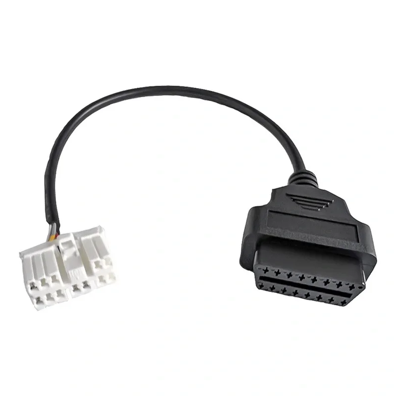 OBD2-Kabel für Tesla Model X 12-poliger Stecker, OBD-Diagnoseadapter für Tesla Model S 12-poliges auf 16-poliges OBDII-Diagnosetool