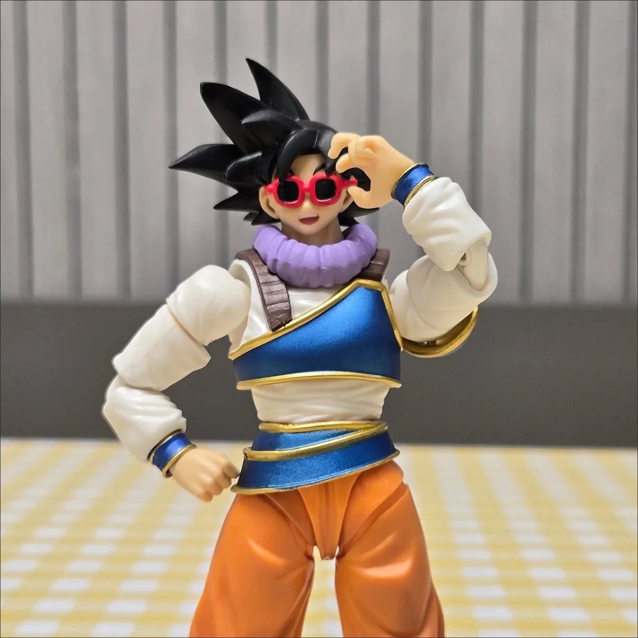

[IN STOCK] Dragon Ball SHF Instant Transmission Son Goku Chibi Dam'z Clothes Modified Parts Accessories Anime Action Figures Toy