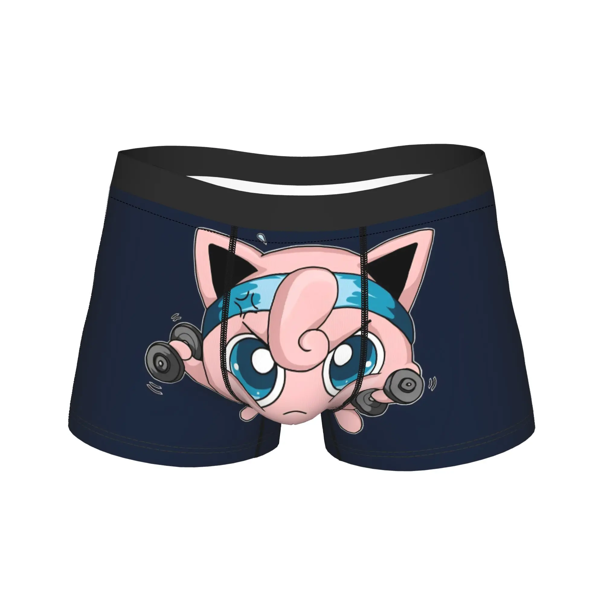 

Мужские трусы-боксеры Jigglypuff: комфортные, качественные, на заказ, больших размеров