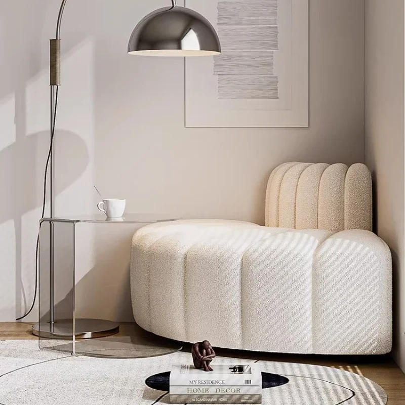 

Bedroom corner living room module sofa corner fabric leisure lazy sofa