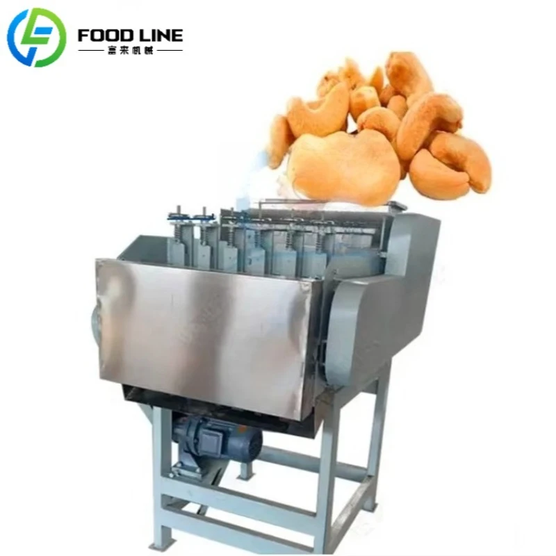 Nut Shelling Machine Heavy Duty Nut Cracker Machine Auto Shell Remover for Food Processing Custom Cashew Nut Shelling Machine
