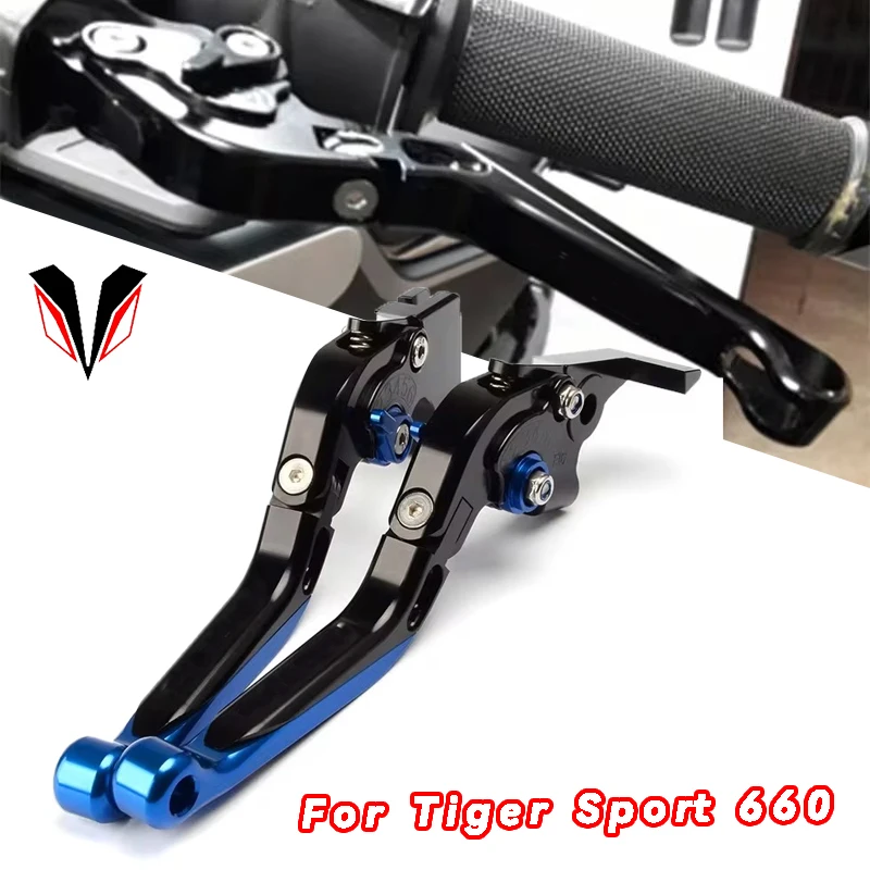 

For Tiger Sport 660 TIGER Sport660 2021-2023 CNC Handle Brake Clutch Motorcycle Accessories Folding Brake Clutch Levers