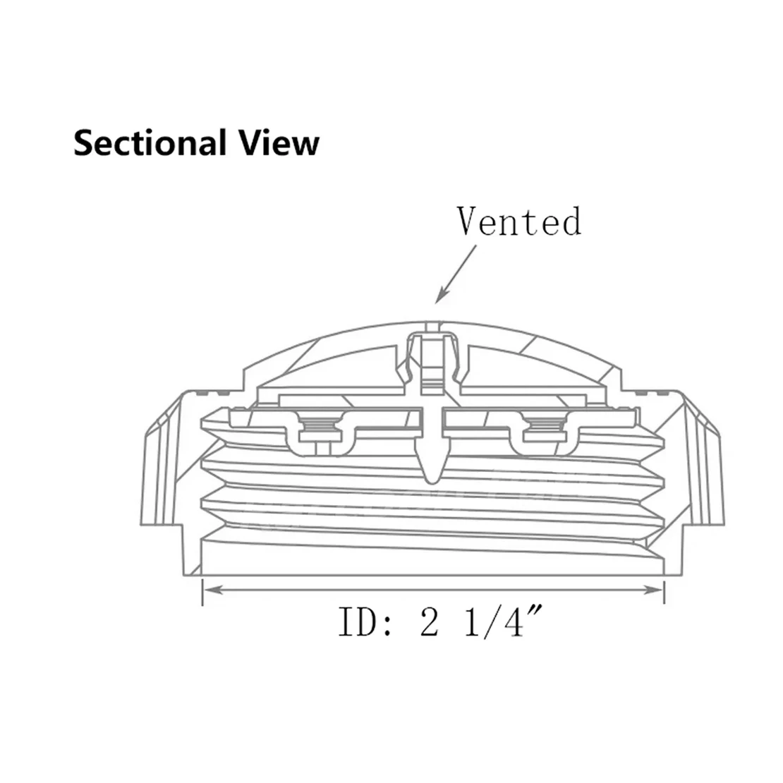 Tapa del tanque de combustible para cortacésped ventilada 112-0321 112-6120 1- 513508   E 513508 200095 GS 191826 GS 94834GS 78824 90878GS Apto para Toro