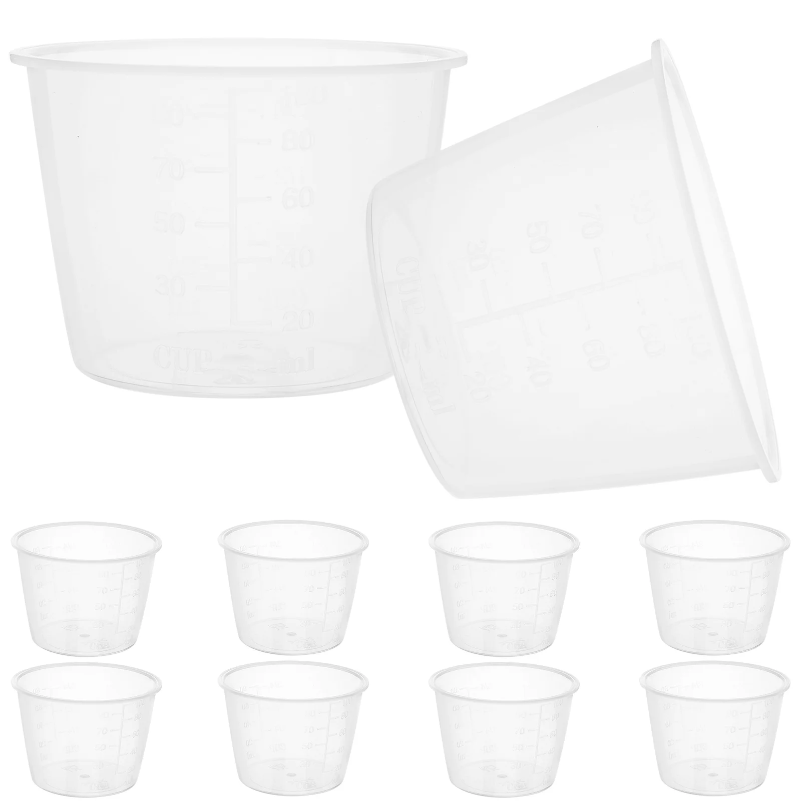 

10 Pcs Rice Cooker Measuring Cup Liquid Cups Plastic Parts Pp Transparent Kitchen Supplies for