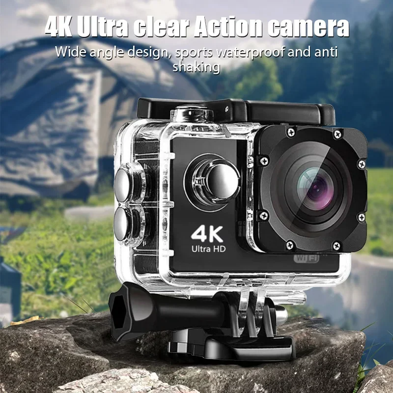 1080P  Multifunctional Outdoor Riding Locomotive Sports Camera Underwater Full HD Cam Extreme Exercise Video Recorder Camcorder