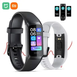 Xiaomi-Pulseira Inteligente para Mulheres, Tela Colorida, Frequência Cardíaca, Sangue, Oxigênio, Saúde, Sono, Modo Multi-Esporte, Smartwatch para Mulher