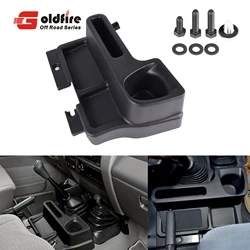 ABS Armrest Storage Box Car Accessories Center Console Box Tray Cup Holder For Toyota Land Cruiser LC70 LC71 LC76 LC77 LC79