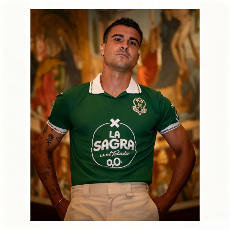 2026-27 Summer New Spain Football Jersey Men Soccer Dry Breathable Top T-shirt CD Toledo Unisex Sports Training Family Kids Tees