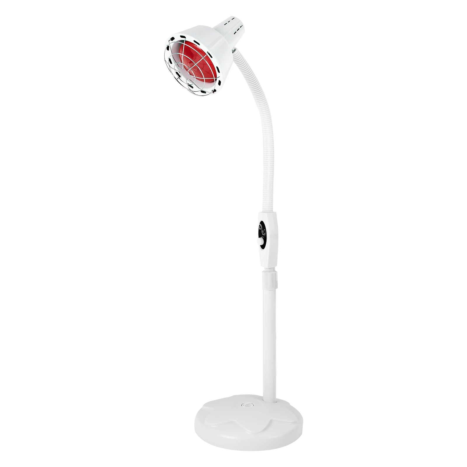 Imagem -03 - Infravermelho Vermelho Calor Luz Terapia Lâmpada Alívio da Dor Muscular Lâmpada Terapêutica Suporte de Chão Ajustável e Temperatura 275w ir