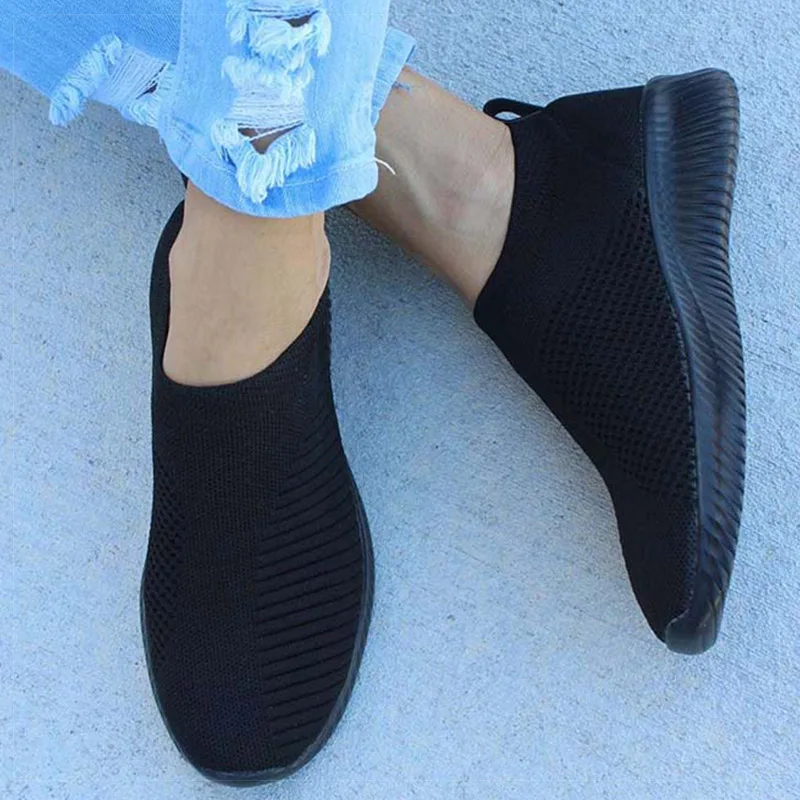 Women Sneakers White Shoes Women Slip On Casual Sneaker Vulcanize Shoes For Women Sports Zapatillas De Mujer Women's Footwear image 5