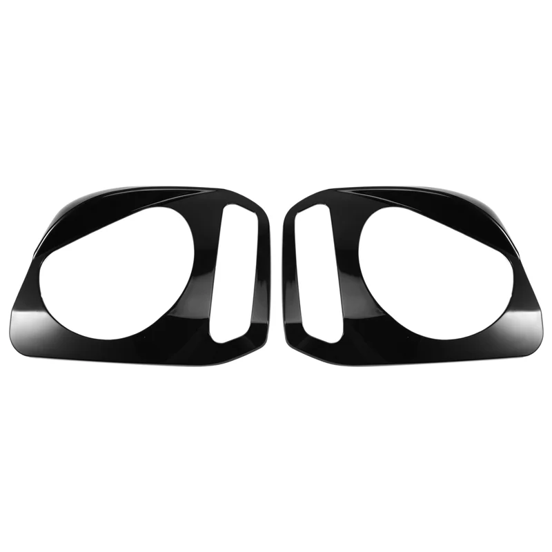 

A82M-Car Headlight Lamp Cover Headlight Protector Frame Trim Sticker Car Styling Accessories For Suzuki Jimny 2007-2017