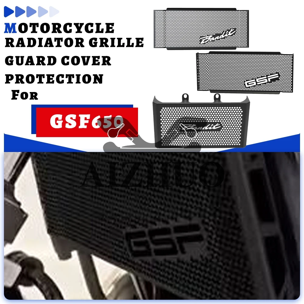 

FOR SUZUKI GSF650 GSF 650 S Bandit Radiator Grille Guard Cover 2007-2014 2013 2012 2011 2010 2009 Oil Cooler guard Motorcycle