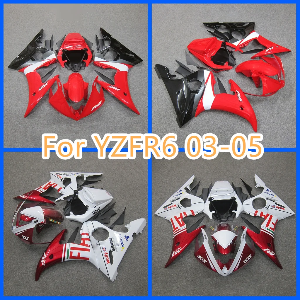 

Motorcycle Fairings Kit for YAMAHA YZFR6 2003 2004 2005 YZF R6 YZF600 03 04 05 Direct sales from Chinese factories