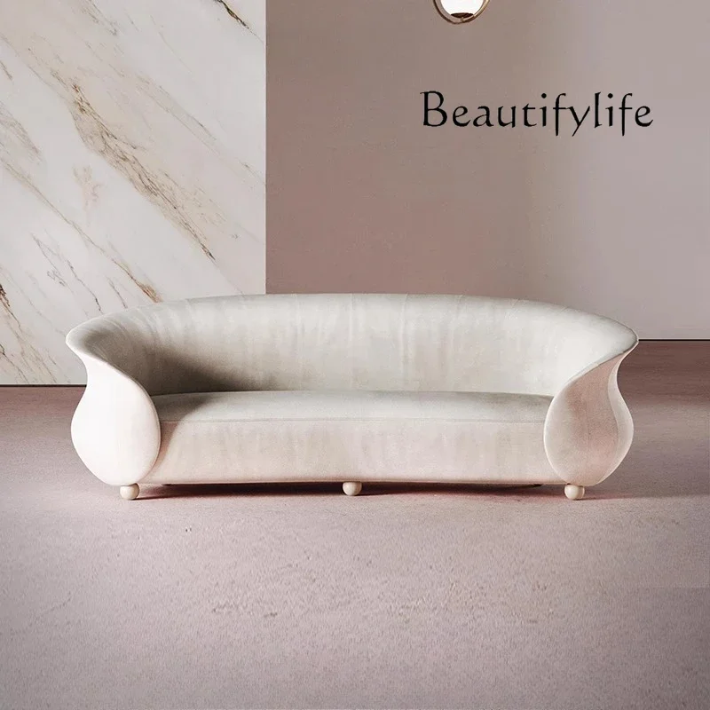 

Nordic designer creative personality special-shaped ears leisure sofa living room hotel reception sofa