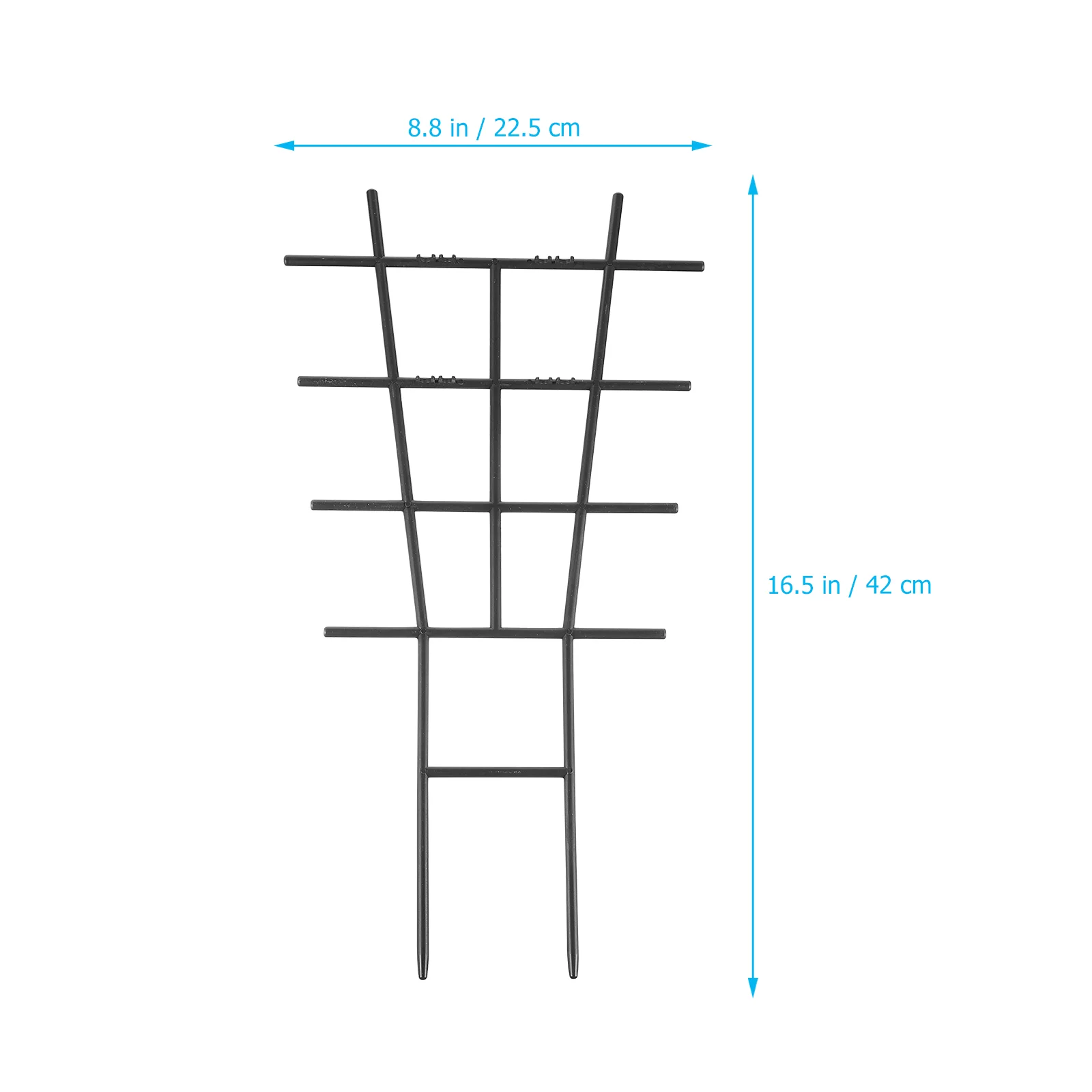 3 Pcs T-shaped Flower Stand Garden Tutor Support Tomato Seedses Plants Support Climbing Rack Plastic