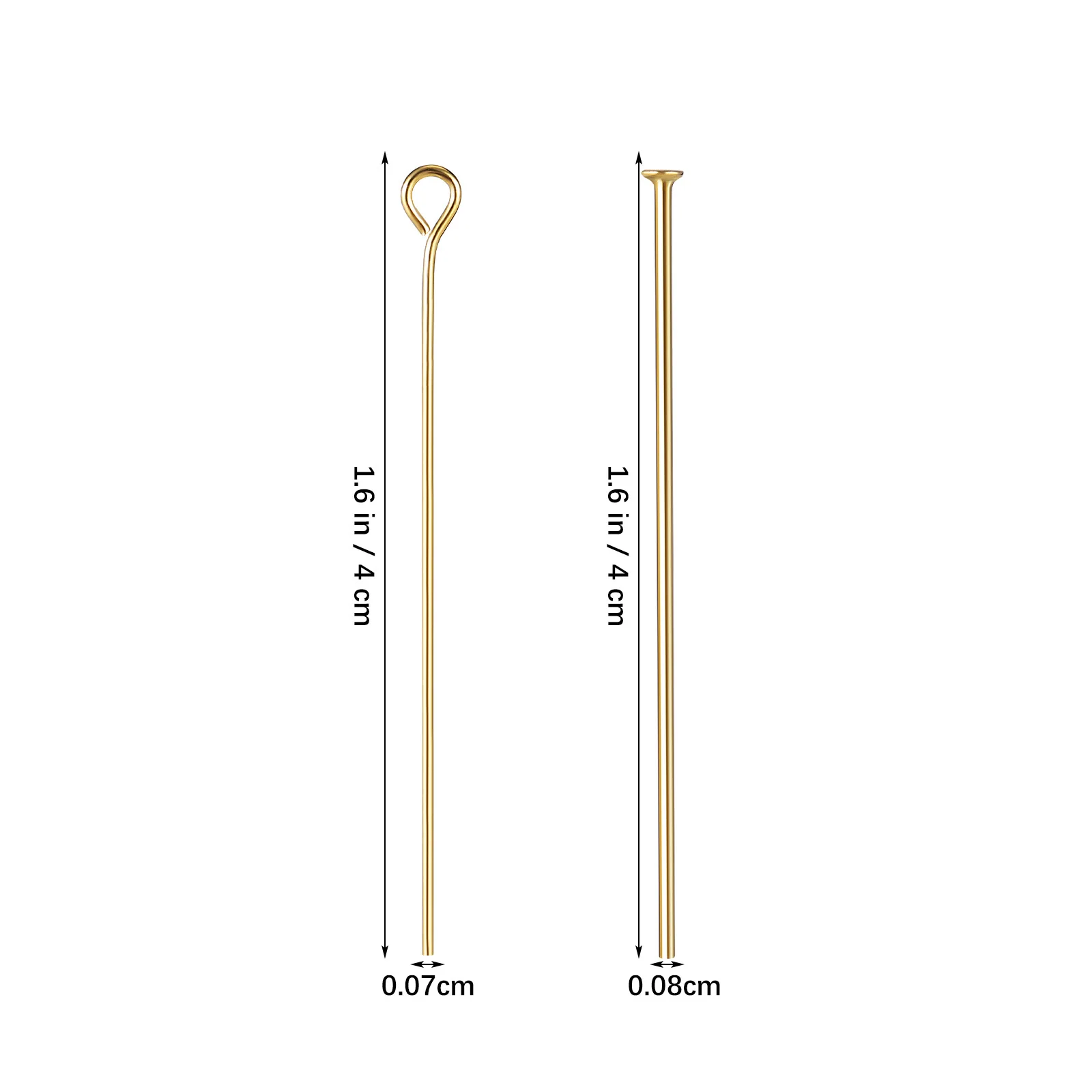 1 set 3 kleuren 1 set kralenpinnen platte kop oogpinnen bulk metalen draadnaalden voor sieraden maken ambachtelijke benodigdheden bevindingen gereedschap