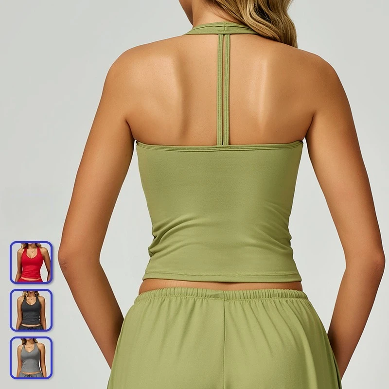 

Women Yoga Tops Breathable Shockproof Sports Vest Fitness Sport Bra With Padded Gym Underwear Crop Top Running Active Sportswear
