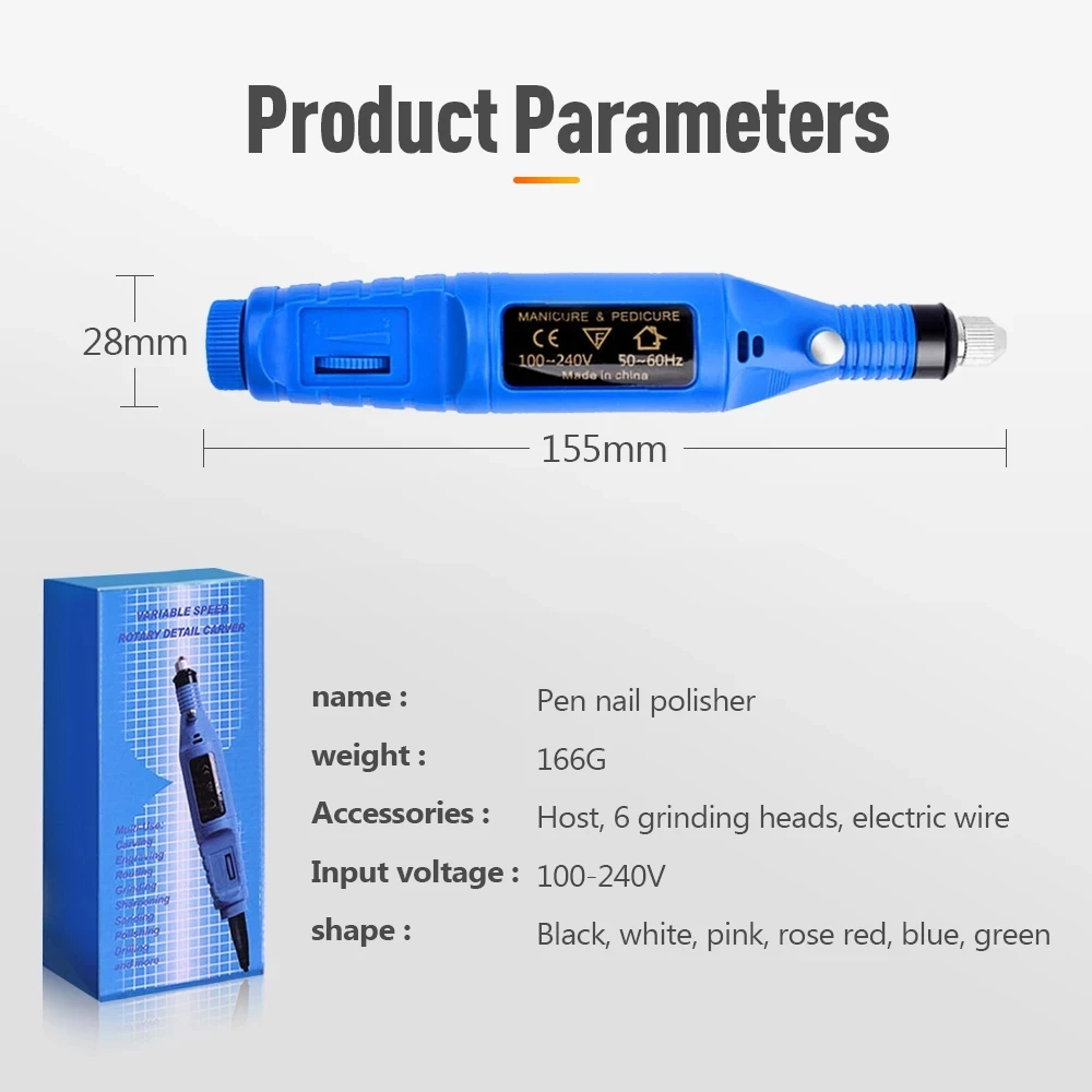 Mini Electric Grinder set 110-240v Electric Drill Dremel Grinding Pen Micro rotary tool Milling and Polishing Power tools