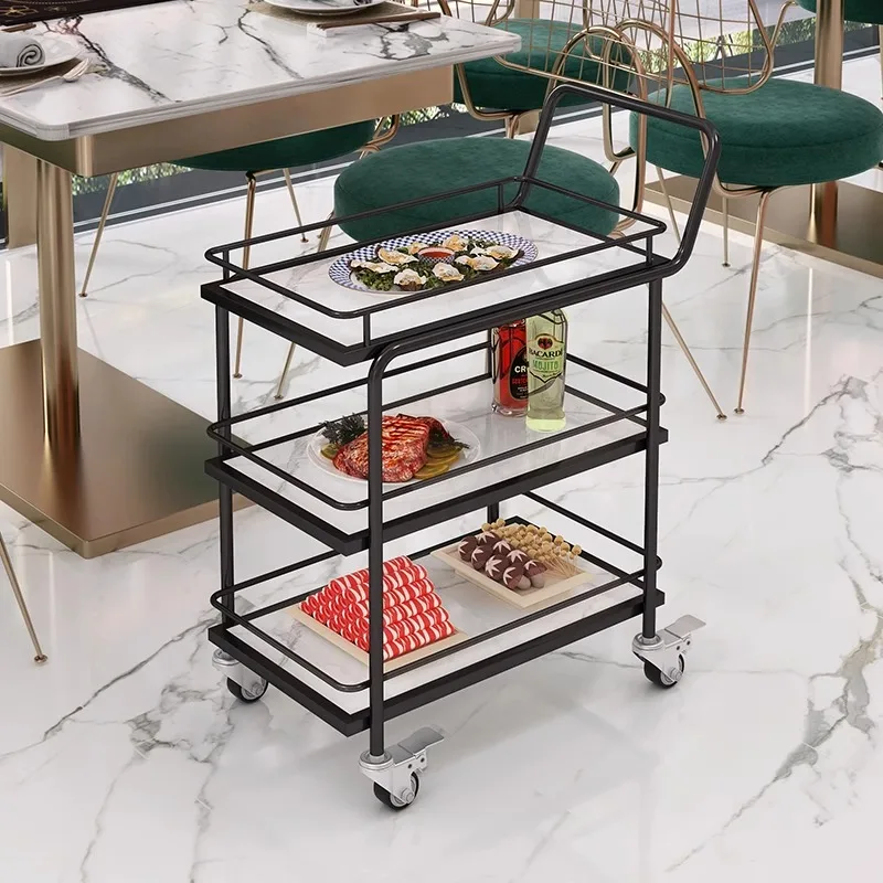 عربة يد للفنادق قابلة للإزالة، عربة يد متحركة للفندق، عربة يد ممتدة، عربة شارع العمل، أثاث تجاري من Wagen #4