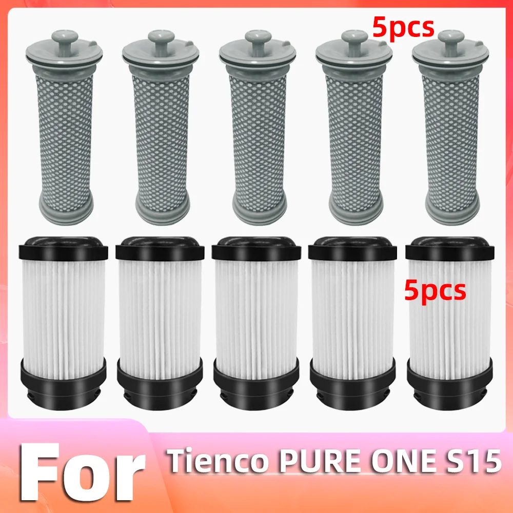 For Tienco PURE ONE S15 Cordless Vacuum Cleaner Pre Post Replacement Filter Spare Parts Accessories