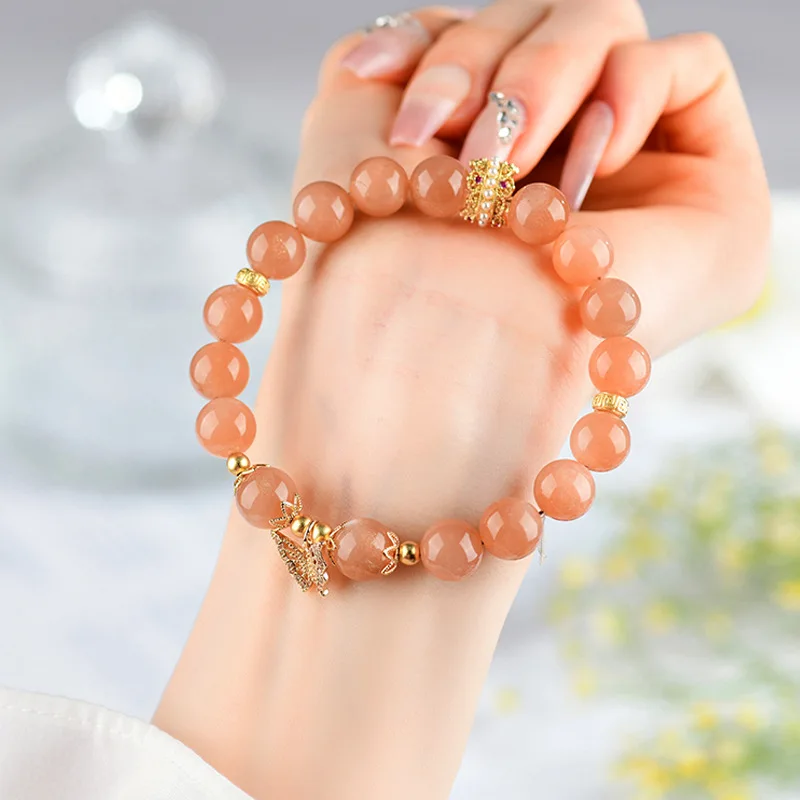 

Natural Sunstone Niche Exquisite Fashion Bracelet Women’S Jewelry
