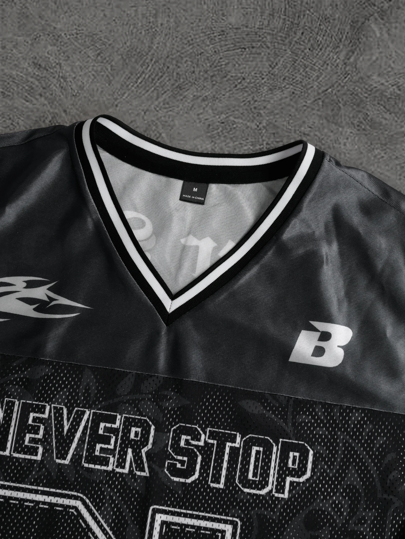 Men's Oversized Streetwear Jer - Streetwear Brand Football Jersey 评论和价格