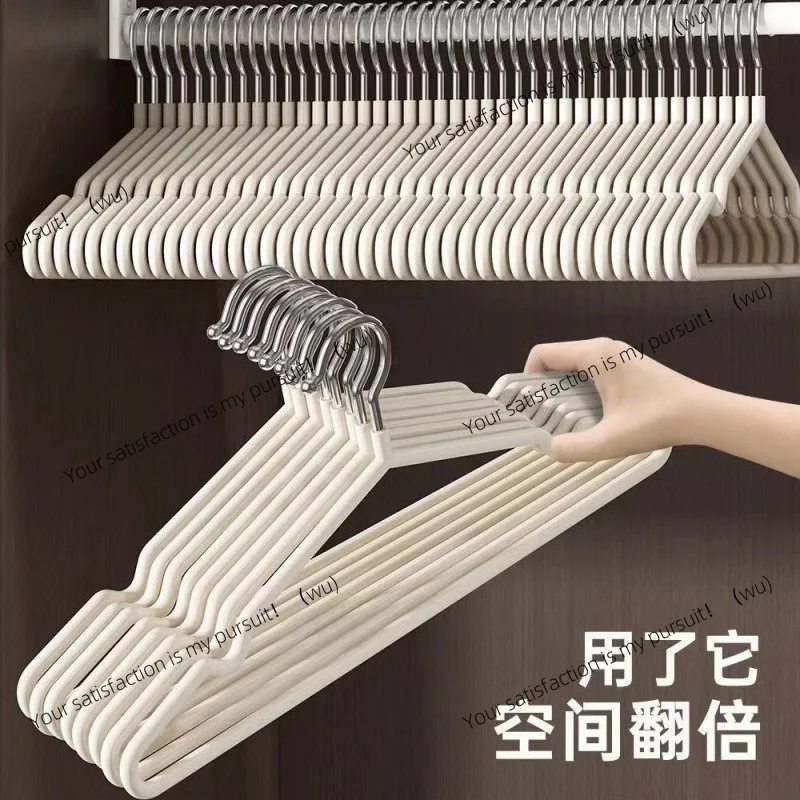 Adult hanger bold non-slip hanging clothes seamless thickened hanging clothes drying rack support