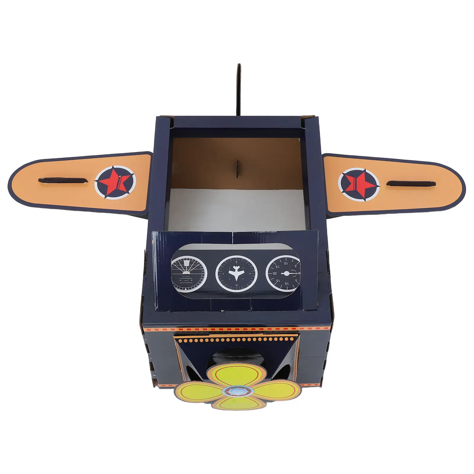 kids-airplane-costume-wearable-cardboard-toy-diy-paper-craft-pretend-play-dress-up