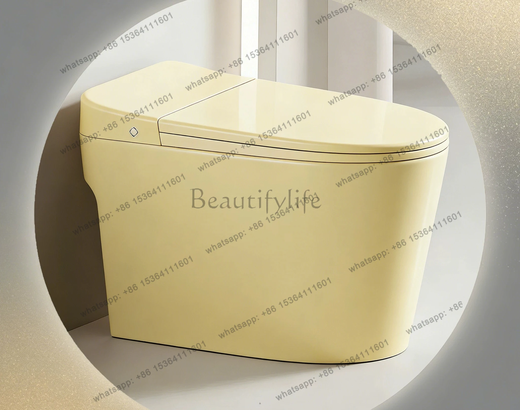 No electricity toilet dopamine wind new retro unicorn ceramic toilet