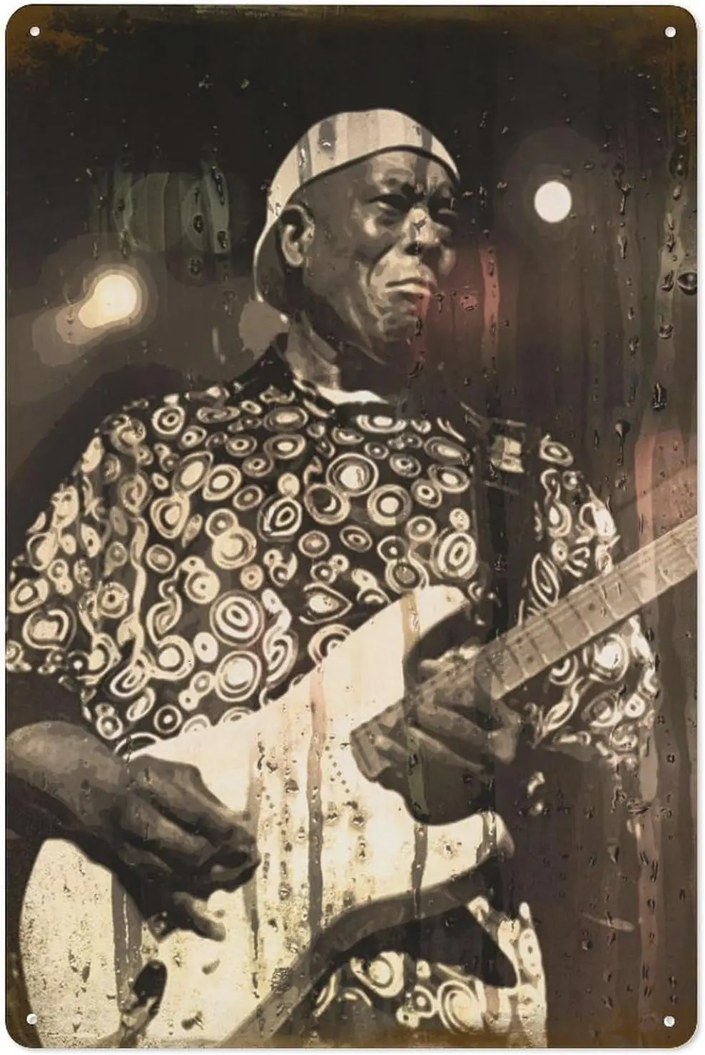 Buddy Guy Metal Tin Sign Poster 8”×12” Painting Sign Funny Wall Vintage Art Decor Retro Plaque For Home Bar Pub Club Cafe Decora