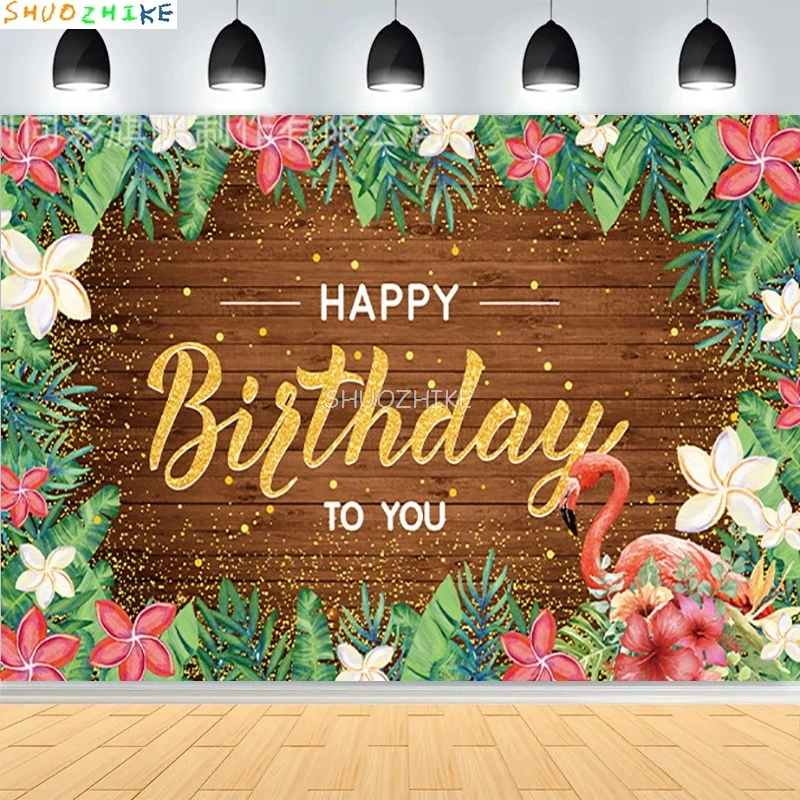 

3D Black Gold Glitter Celebration Happy Birthday Background Balloon Party Decor Gifts Boy Girl Adult Photography Backdrops ZZ-05