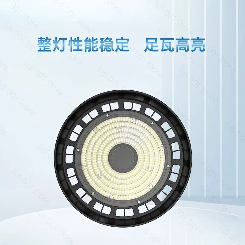 LED High Bay Light, 50W Waterproof Dustproof for Warehouse Factory Workshop Lightning Outdoor Lighting