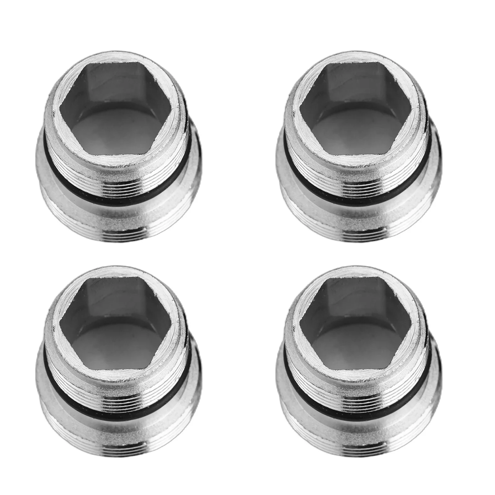 4pcs Tap Adapters Aerator Connector With Rubber Seal.5 To M22 Male Thread Kitchen Aerator Bubbler Water Purifier Adapter