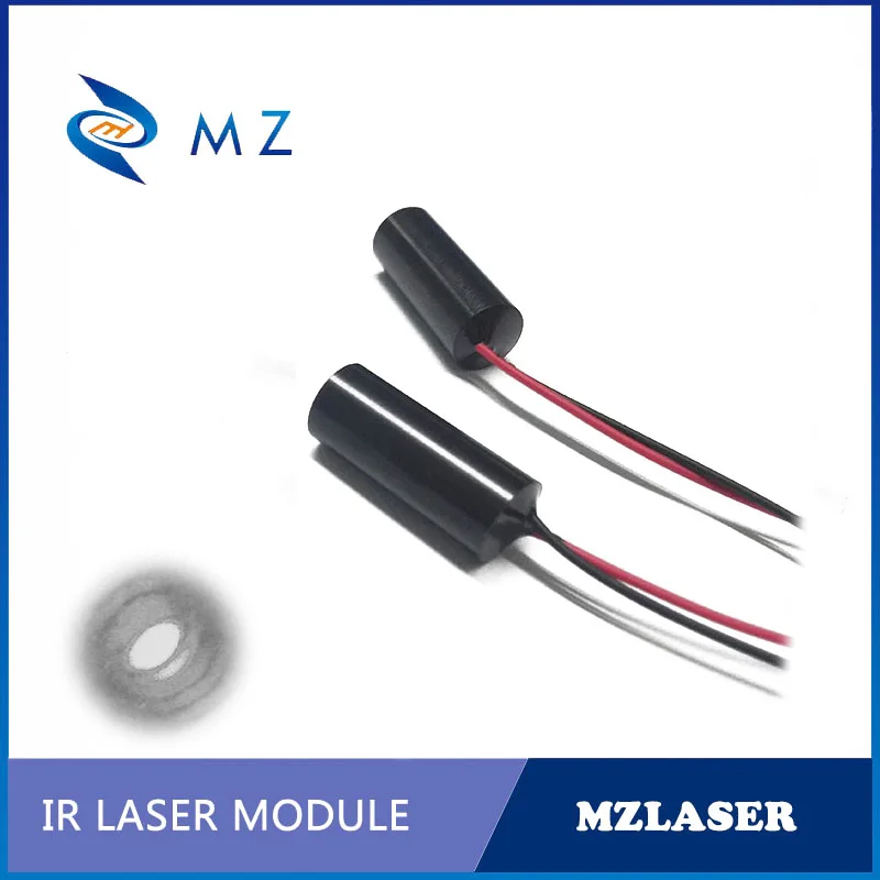 Wysokiej jakości H8mm 850nm 1mw IR Dot niskiej mocy klasy II moduł laserowy bezpieczny Laser klasy przemysłowej