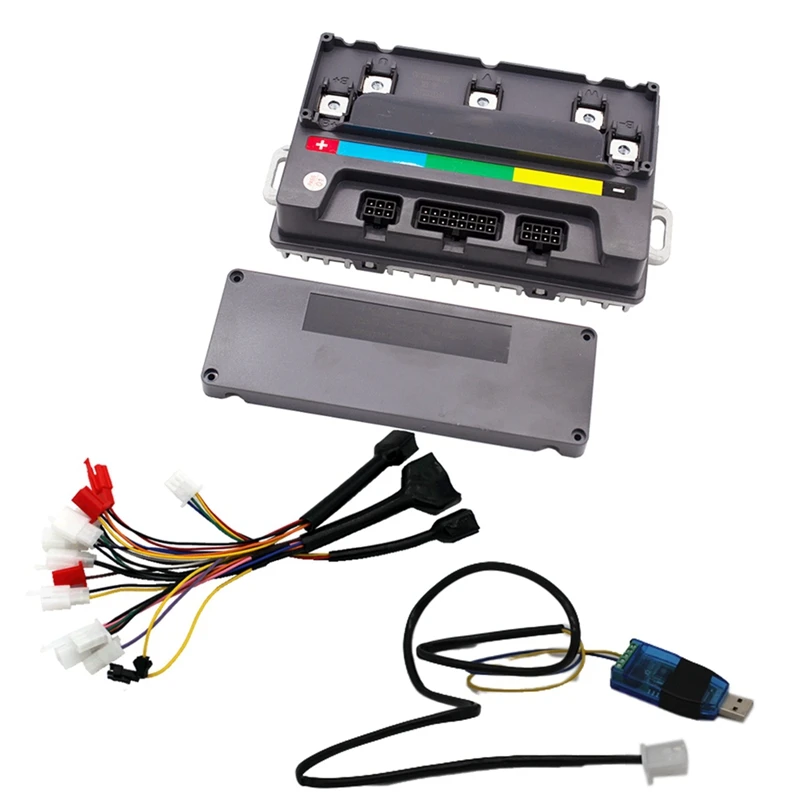 For VOTOL EM50SP 7255S 55A 1Kw2kw Brushless DC Controller QS Motor Intelligent Controller Of Electric Motorcycle Scooter