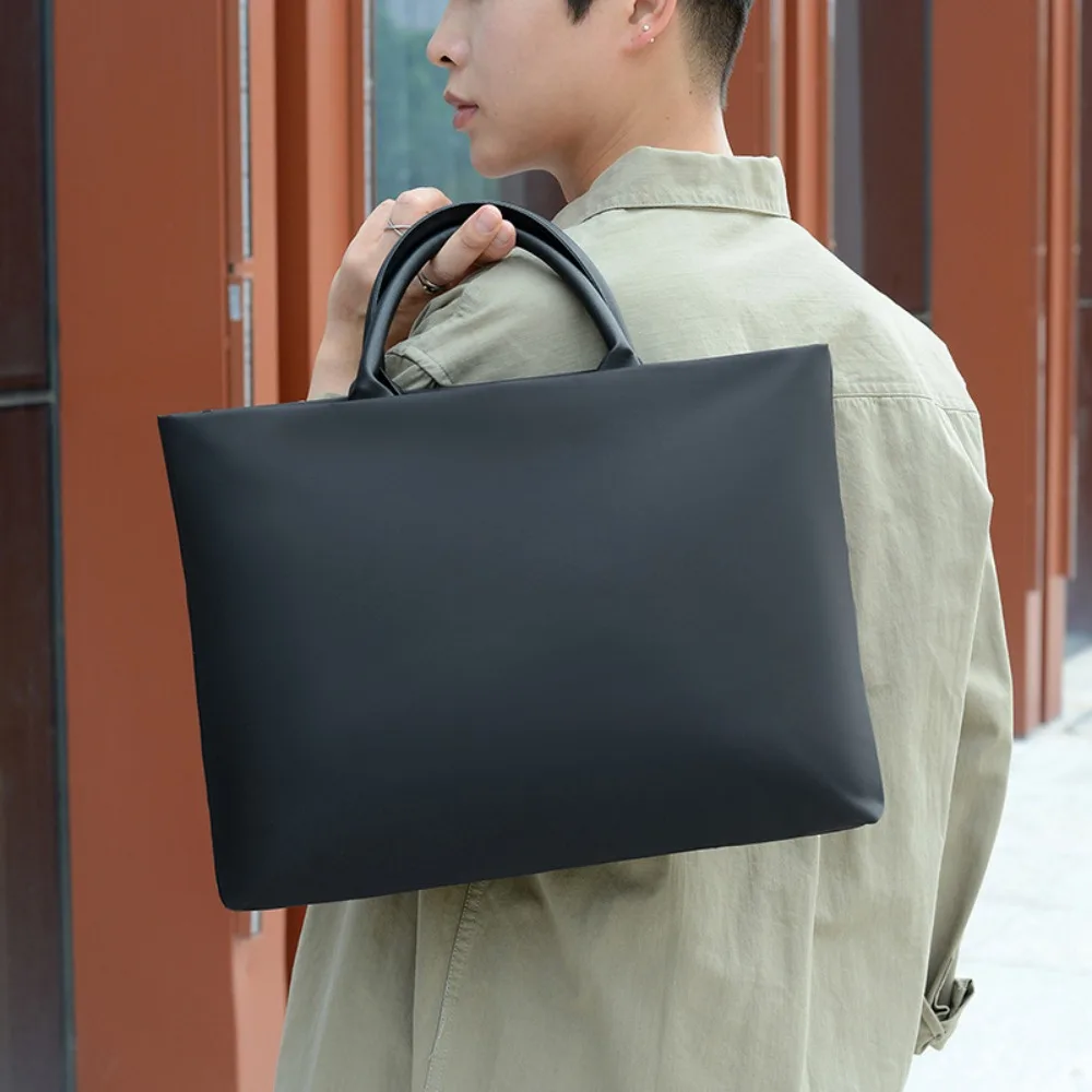 

Прочная водонепроницаемая сумка для ноутбука Мягкая модная большая сумка Нейлоновая сумка для ноутбука на каждый день для поездок на работу