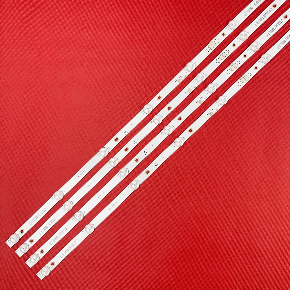 شرائط ليد ل BBK MS-L2608 JS-D-JP50DM-101EC (00608) 50LEM-1043\FTS2C V500DJ6-QE1R72-50004-029 10 المصابيح 6V 100% جديد