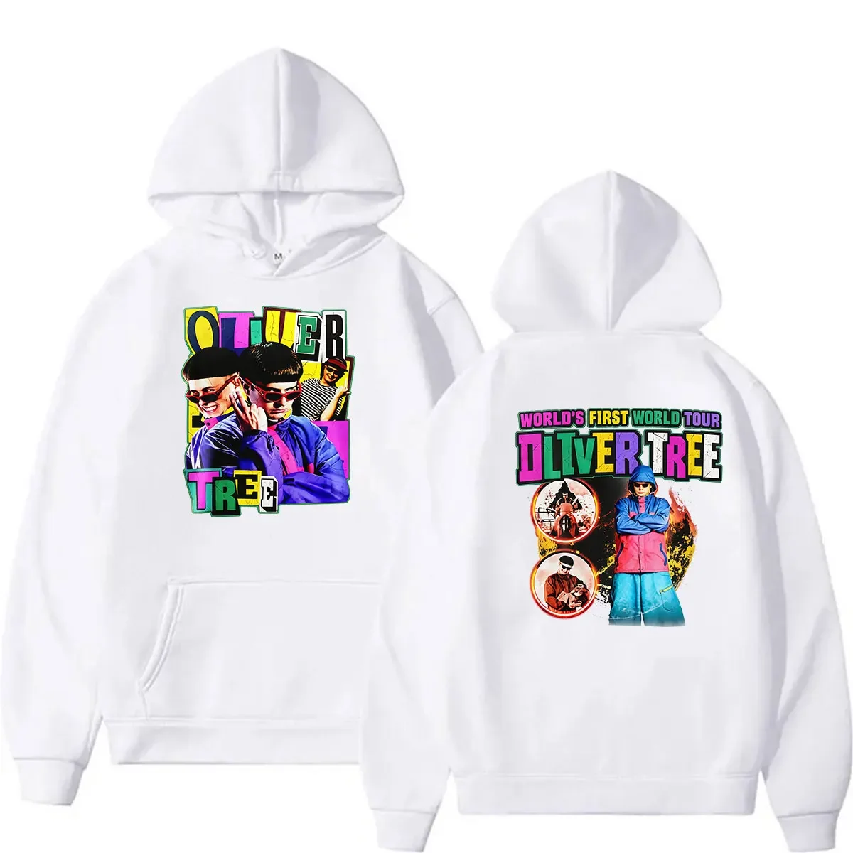 Customization Oliver Tree World Tour 2026 Hoodie Men's Women Hip Hop Clothing Pullover Sweatshirt Vintage Long Sleeve Fashion Ho
