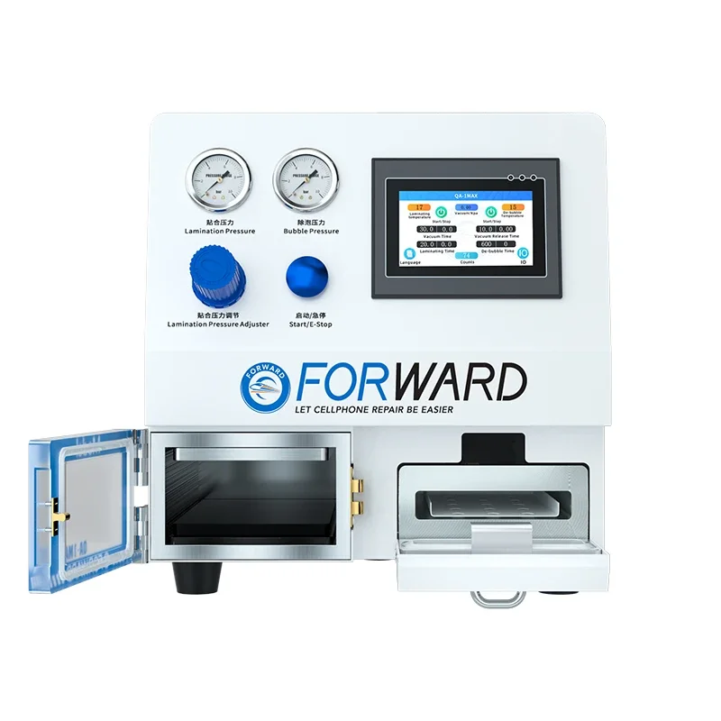 

TLF FORWARD Laminating Machine All in 1 Flat Screen Laminator QA-1Max 8.5 Inches OCA Laminating Machine for Sale for Phone Repa