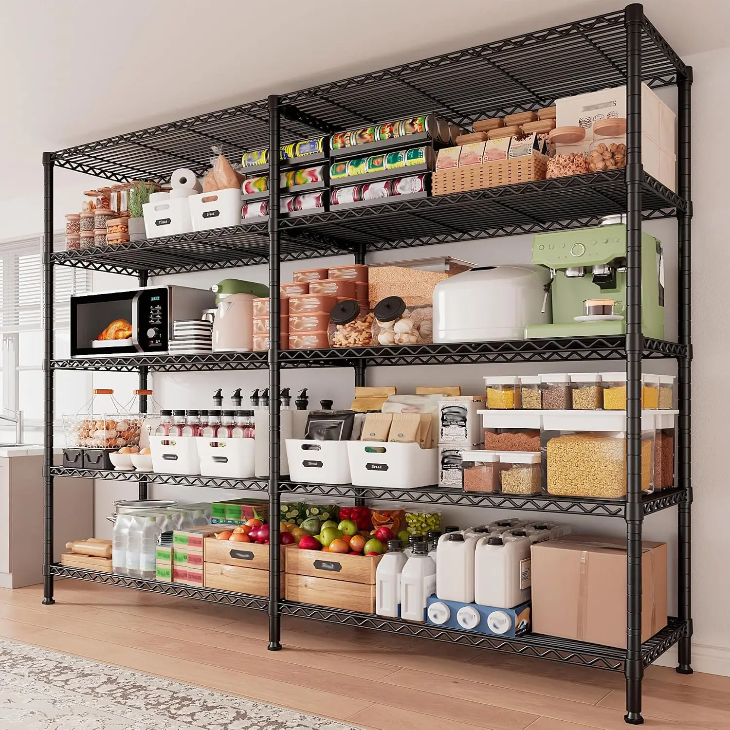 5-Tier Metal Storage Shelf 72.4