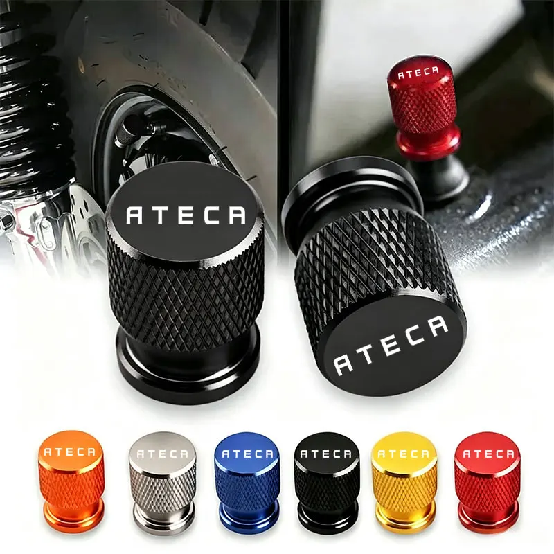 Car Wheel Tire Valve Caps Tyre Stem Covers Airdust Waterproof For Seat Ateca Accessories