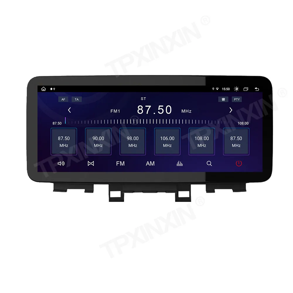 12.3 Inch Multimedia Car Radio Stereo Receiver Android For Hyundai Kona 2018 2019 2020 2021 2022 GPS Navigation Screen Head Unit