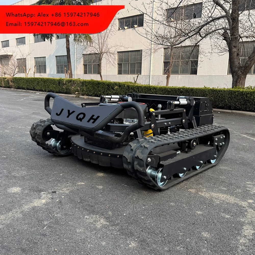 Free Shipping CE EPA Approved All Terrain Remote Control Grass Cutter Garden Crawler Remote Control Robot Lawn Mower