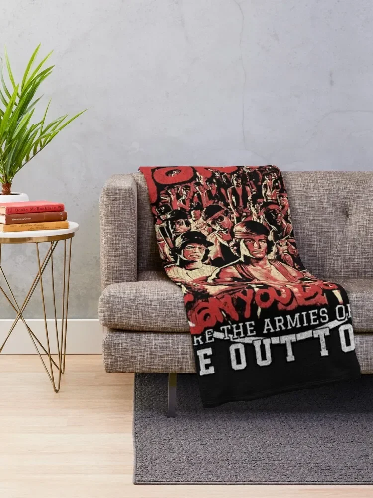 The warriors, walter hill, thriller, action Throw Blanket Camping Thins Blankets