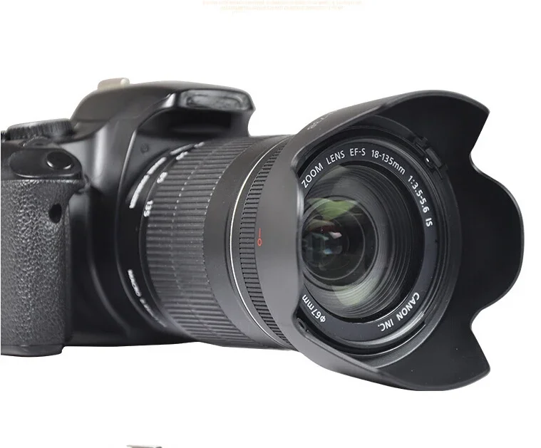 EW-73B 67mm Ew 73b EW73B Lens Hood Reversible Camera Lente Accessories for Canon 650D 550D 600D 60D 700D 18-135 17-85 mm Lens